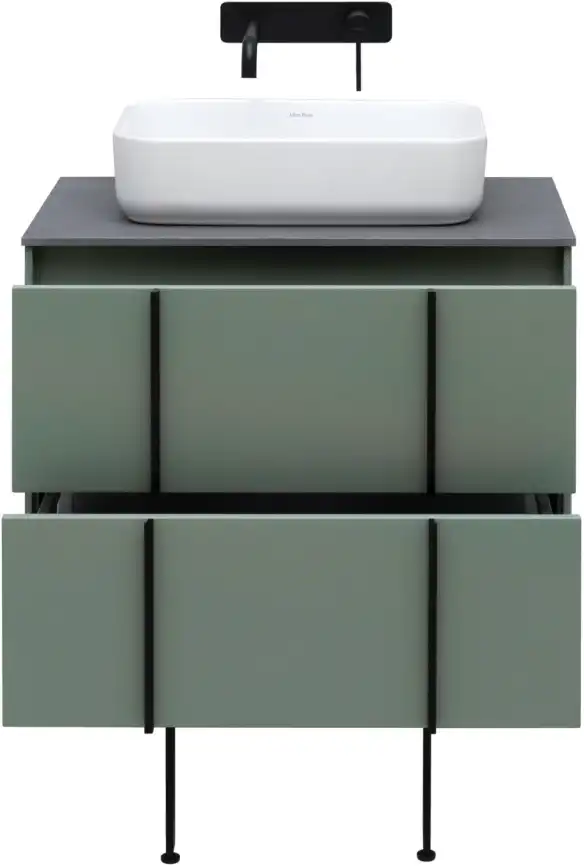 Тумба под раковину Allen Brau Reality 70 1.32004.CGM олива матовый фото 17