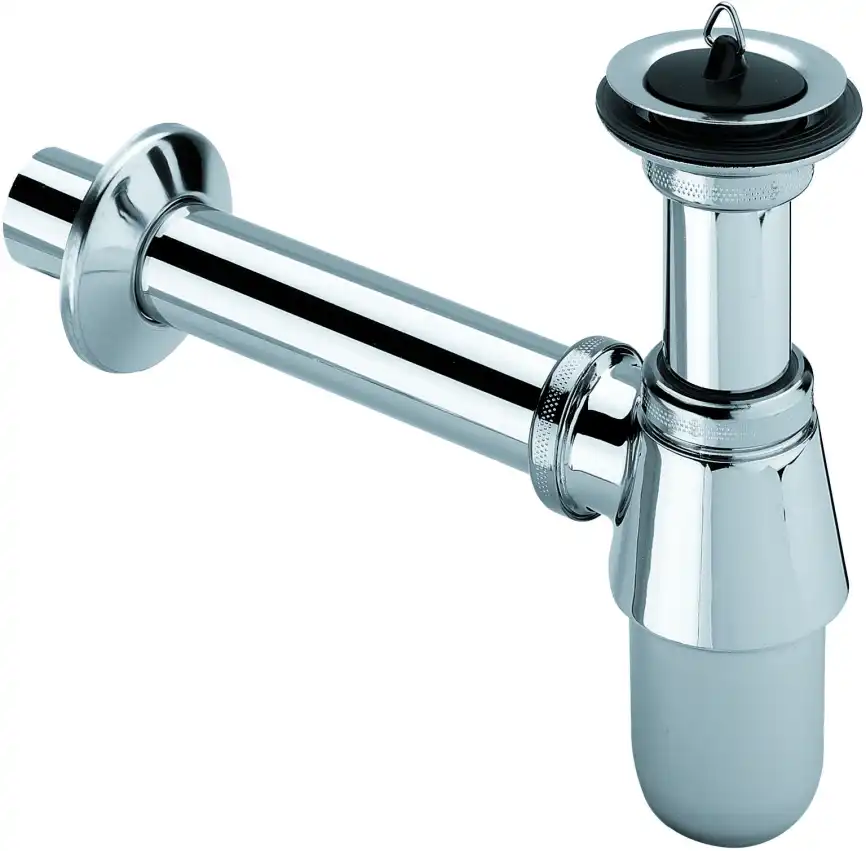 Сифон для раковины Viega бутылочный, хром (366681) фото 1