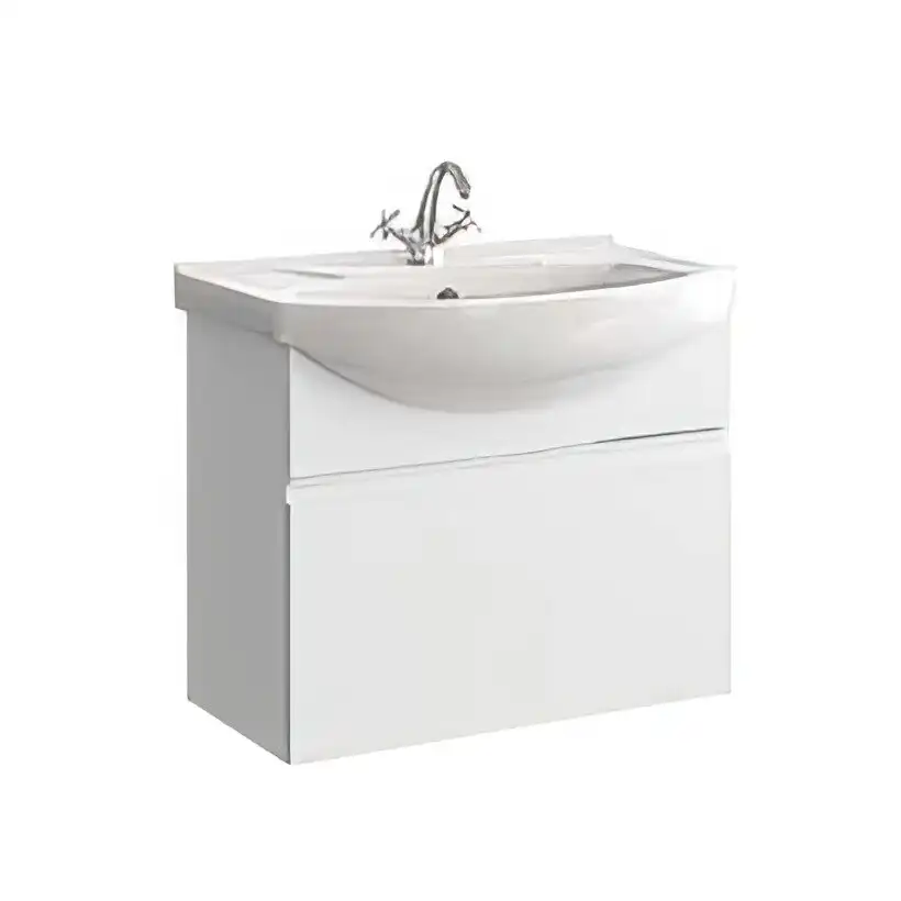 Тумба с раковиной подвесная Aqwella Rodos 75 см, ROD01071, цвет Белый фото 1