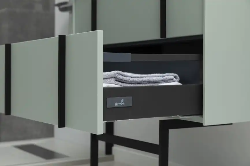 Тумба под раковину Allen Brau Reality 120 1.32008.CGM олива матовый фото 17