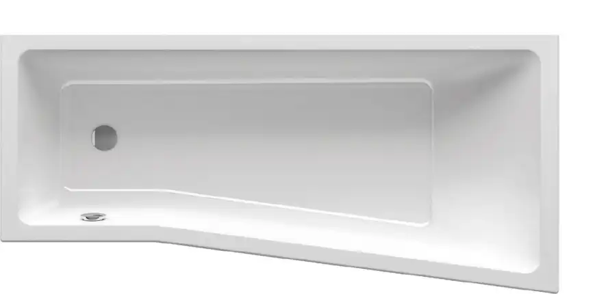 Акриловая ванна Ravak BEHAPPY II 160х75 C961000000 левая, Белая фото 1