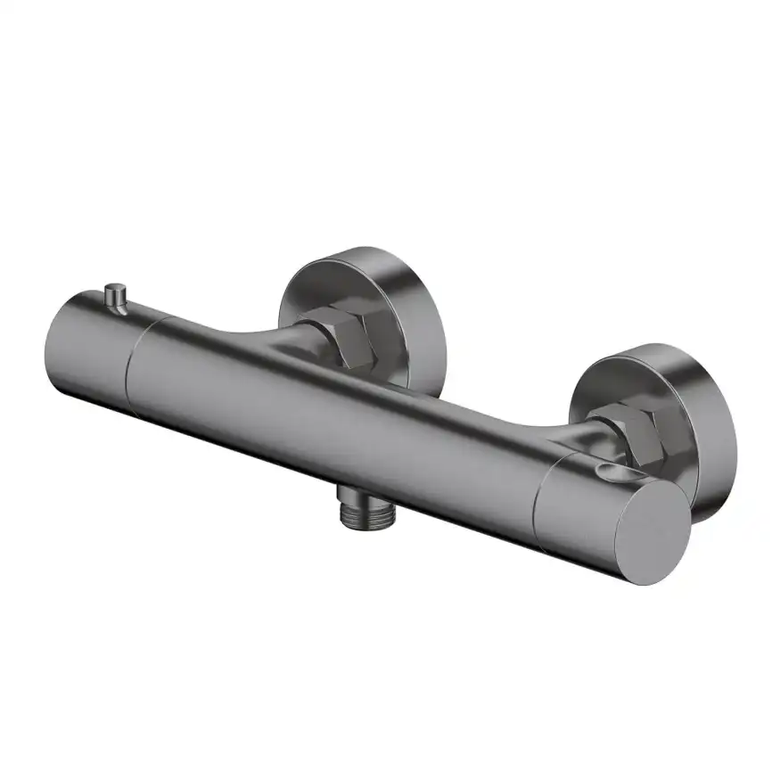 Смеситель для душа Aquatek Европа AQ1363BGM термостатический, Оружейная сталь фото 1