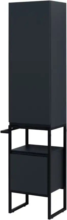 Шкаф-пенал Allen Brau Priority 40 1.31005.AM R антрацит матовый фото 5