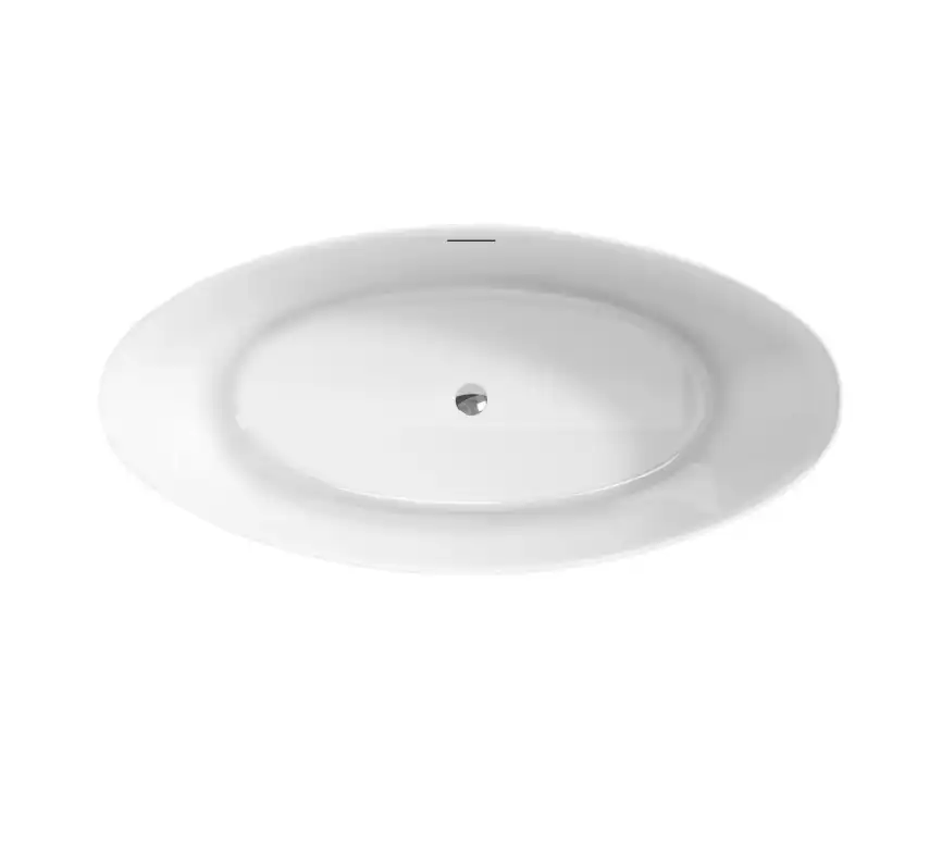 Акриловая ванна BelBagno 186х88 BB707-1860-880, отдельностоящая, Белая глянцевая фото 4