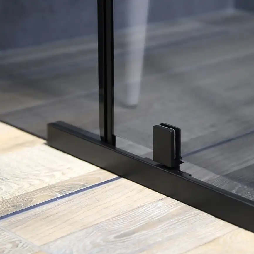 Душевой уголок AVS Фаворит 120x90 профиль черный матовый, стекло тонированное, 803-0025-195-12-90-BM-G фото 4