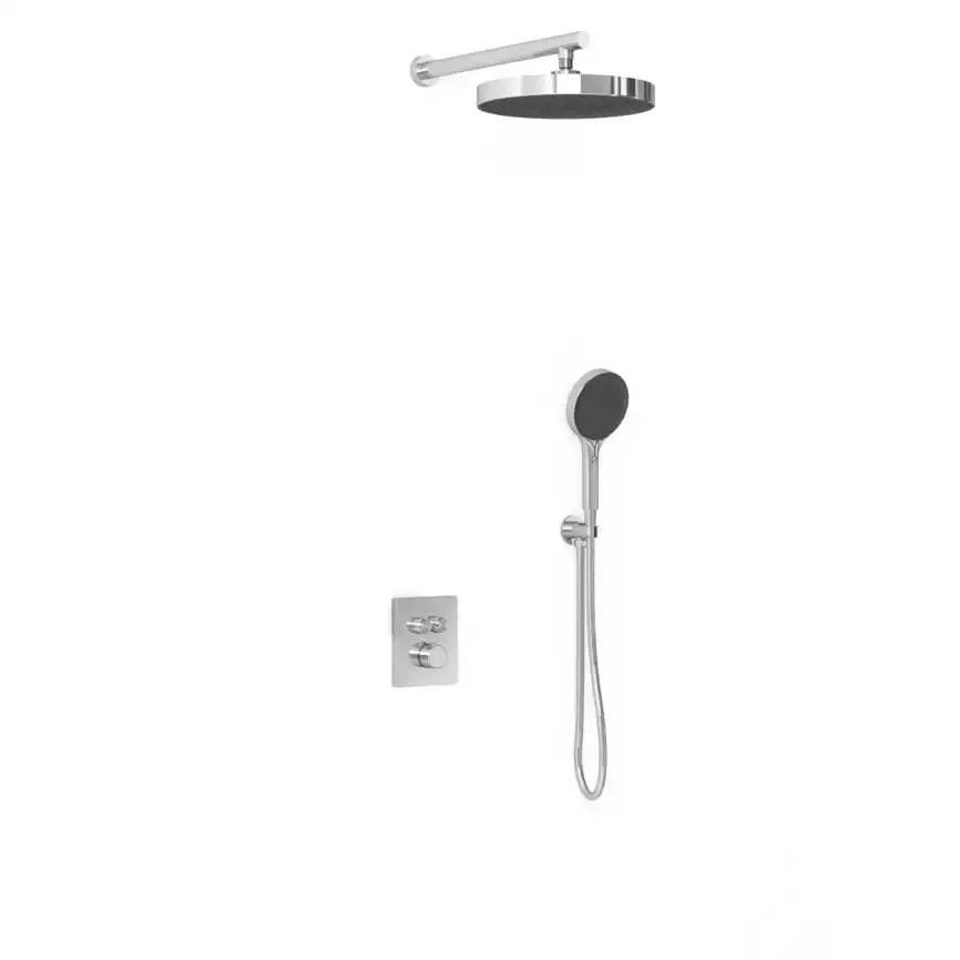 Душевая система  Vincea Inspire VSFW-3I21MT2CH VSFW-3I21MT2CH  с термостатом, встраиваемая, хром фото 2