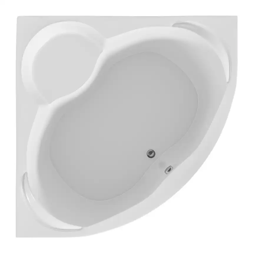 Акриловая ванна Marka One TRAPANI 140х140 Угловая белая 01тр1414 фото 1