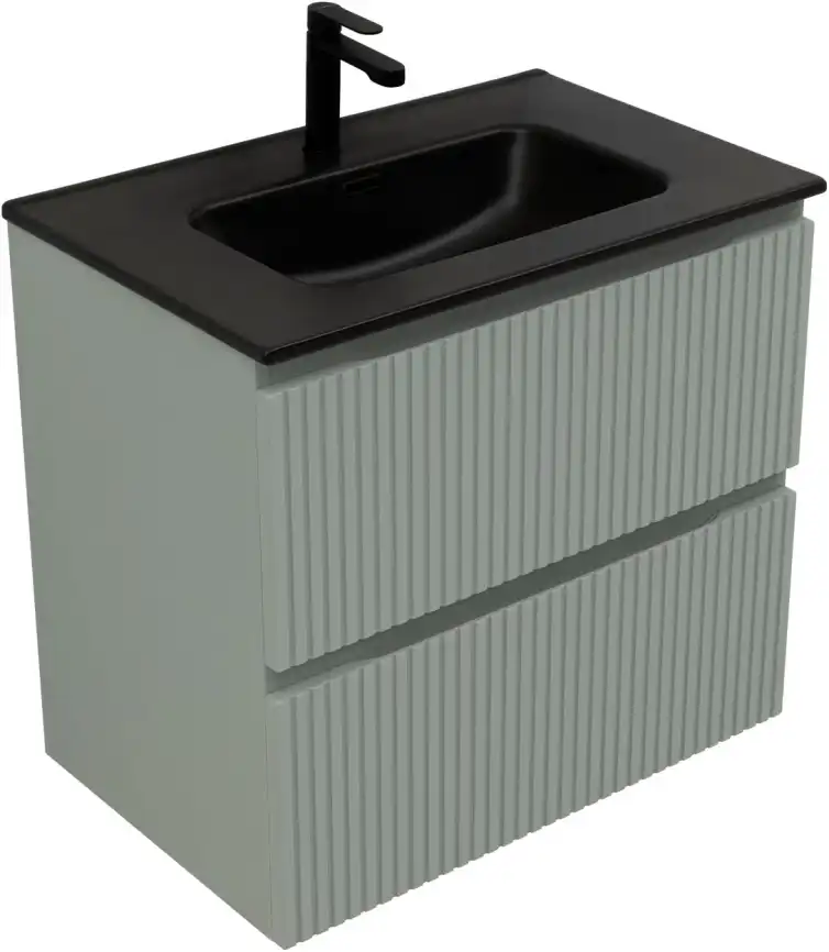 Тумба под раковину Aquanet Джейн (Flat) 70 мисти грин, подвесная, 335433 фото 5