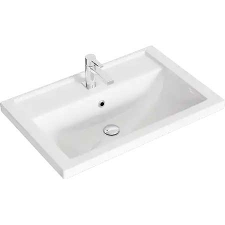 Тумба с раковиной подвесная Aqwella Manchester 70 см, MAN01072, цвет Белый фото 2