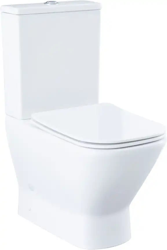 Чаша напольного унитаза Aquanet Fine Rimless FINE-C Soft Close с сиденьем микролифт фото 8