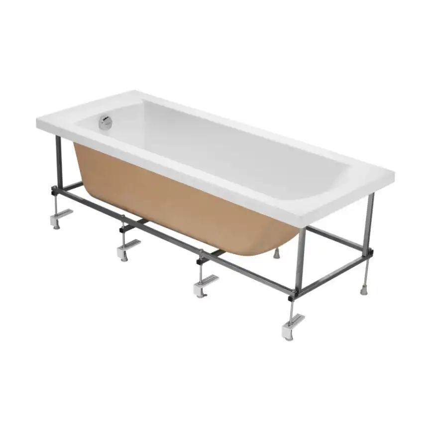 Акриловая ванна Santek Монако 150х70 1WH111976 прямоугольная, Белая фото 3