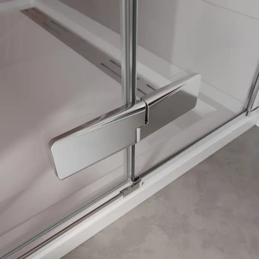 Душевая дверь Cezares Liner 100 см, LINER-B-12-100-C-Cr-R, профиль Хром, стекло Прозрачное фото 5