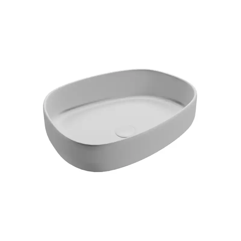 Раковина AVS Линда 55x40 белая матовая фото 1