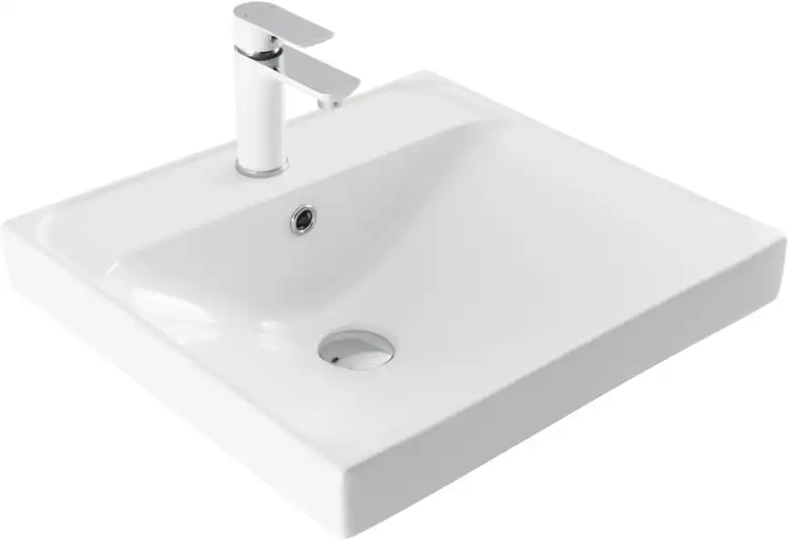 Раковина Aquanet Flash 50, белая, 333265 фото 1