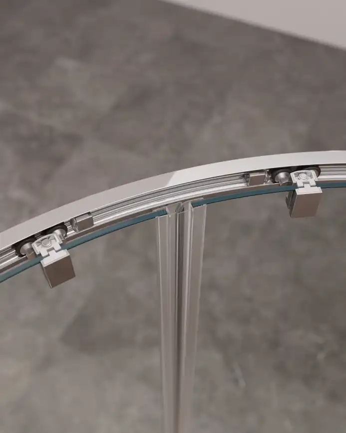 Душевой уголок CEZARES MOLVENO-R-2-90-C-Cr-IV стекло Прозрачное, профиль Хром фото 3