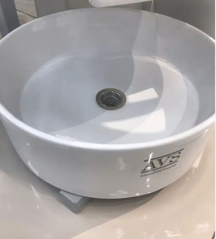 Раковина AVS Шерри 47х47 белая фото 5