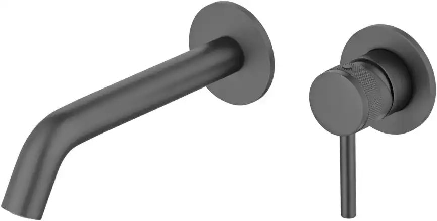 Смеситель для раковины Allen Brau Priority 5.31030-MG (с внутренней частью) графит браш фото 1