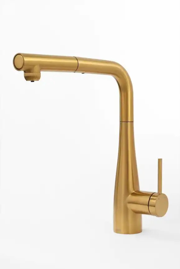 Смеситель для кухни AVS LineaPure elegant 837-161-BG, брашированное золото фото 30