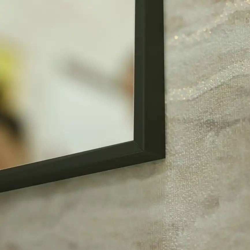 Зеркало BelBagno SPC-AL 60х80 SPC-AL-600-800 Nero без подсветки, Черный фото 5