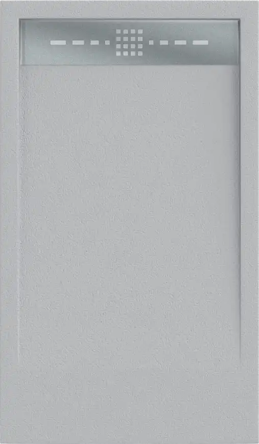 Душевой поддон Good Door Stella 100х70 из искусственного камня, Серый графит ЛП00133 фото 4