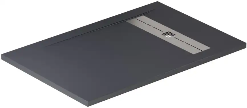 Душевой поддон Allen Brau Infinity 120х90 из искусственного камня 8.21003-AM Черный фото 3