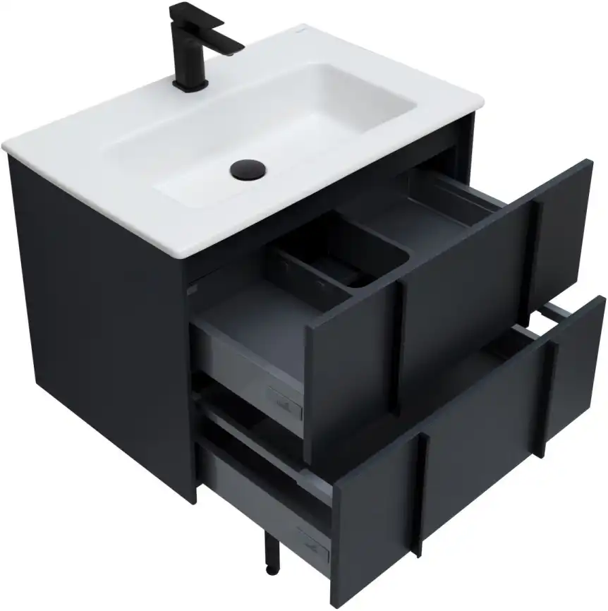 Тумба под раковину Allen Brau Reality 70 1.32004.AM антрацит матовый фото 36