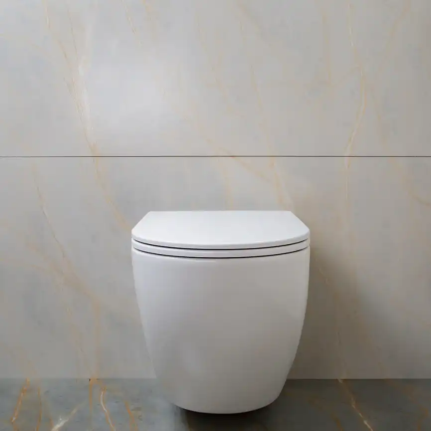 Унитаз подвесной AVS Метрополь 801-0044-P-T2-GW безободковый, со смывом Торнадо, белый фото 11