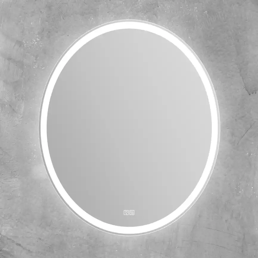 Зеркало BelBagno SPC-VST 75х90 SPC-VST-750-900-LED-TCH-WARM с подстветкой, сенсорный выключатель, с подогревом фото 3