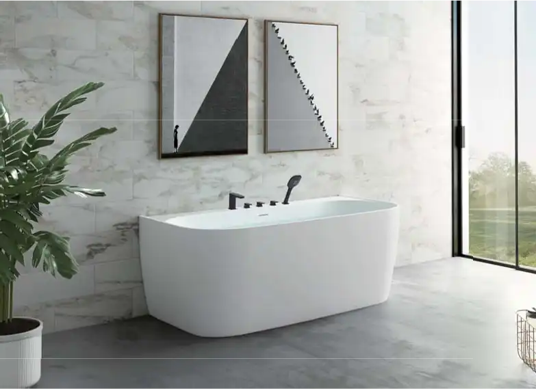 Акриловая отдельностоящая ванна Aquatek Алтея 170х78 см, AQ-123778, белая глянцевая фото 6