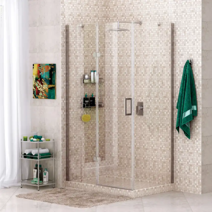 Душевой уголок WasserKRAFT Aller 10H 120х80 10H06L профиль Хром стекло Прозрачное фото 2