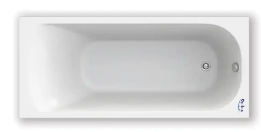 Акриловая ванна Alba Spa SANSARA 170х75 см, ВПР042000100, Белая фото 1