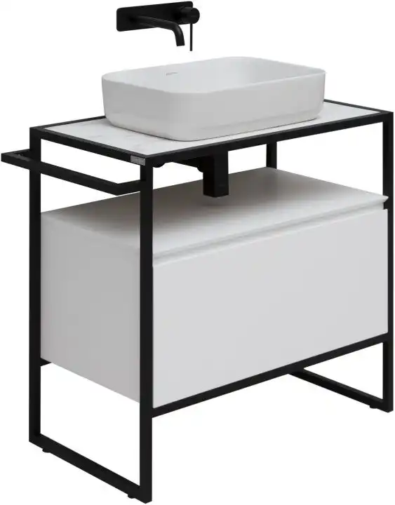 Тумба под раковину Allen Brau Priority 80 1.31002.WM белый матовый фото 1