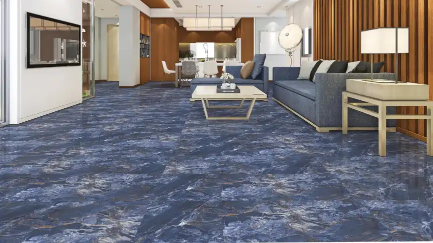 Керамогранит AZARIO CRYSTAL BLUE 60х120 High Glossy (P3090821120HG) фото 7