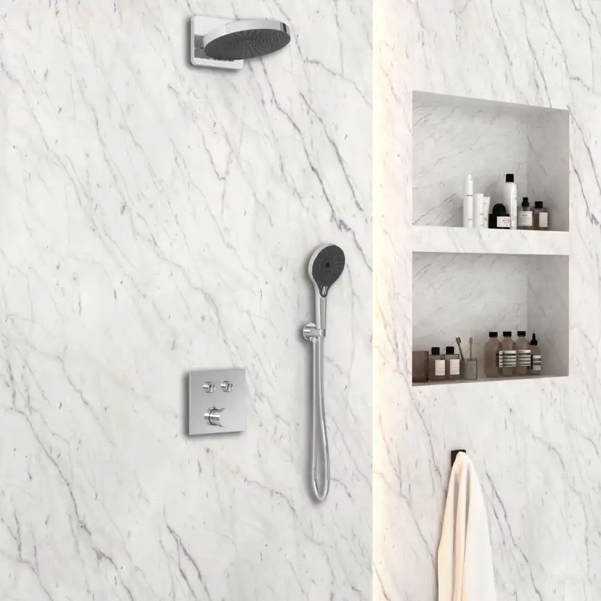 Душевая система  Vincea  VSFW-4I211CH VSFW-4I211CH встраиваемая, хром фото 1