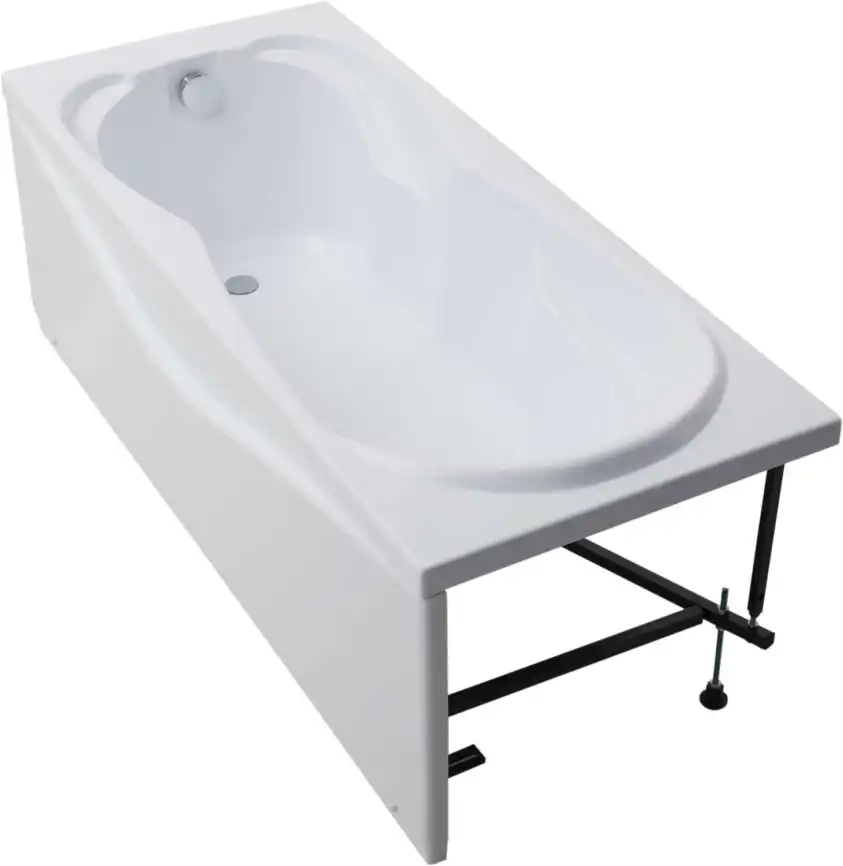 Акриловая ванна Aquanet Viola New 180х75 (242745), на каркасе, белая фото 10