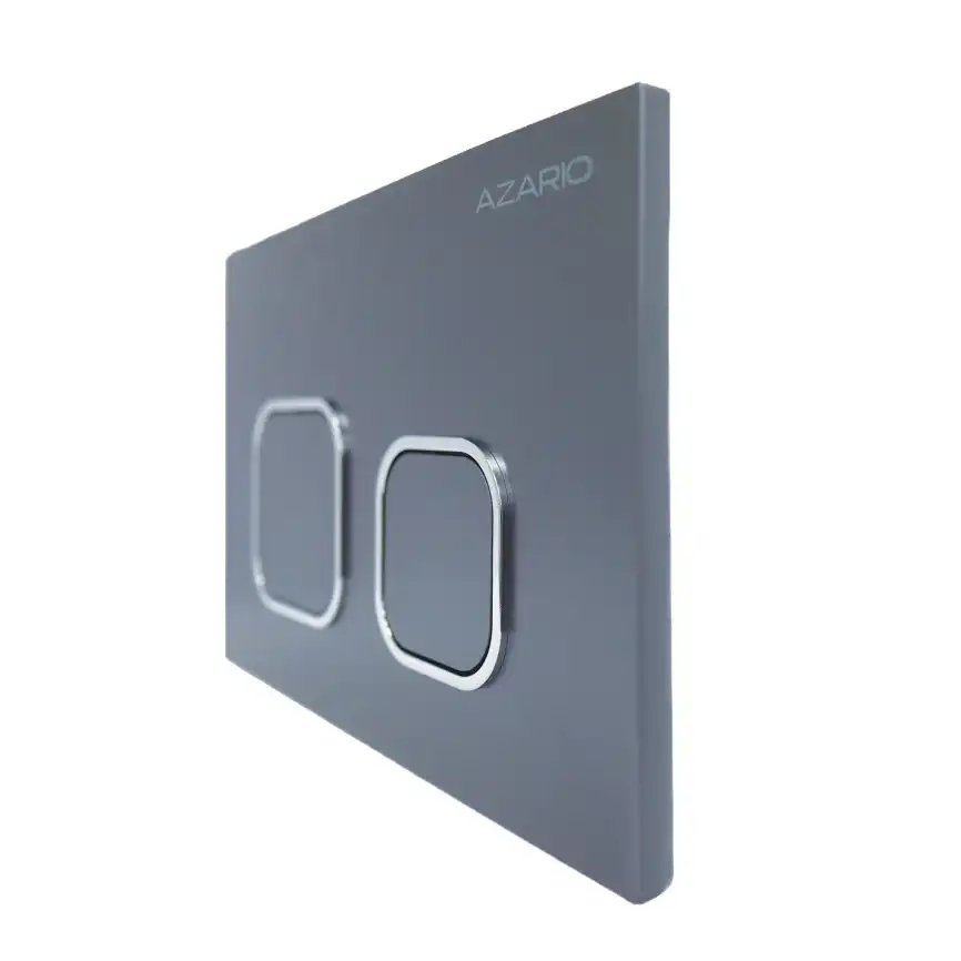 Кнопка смыва AZARIO NEW-TS AZ-ABS-002-GG, Сатин фото 2
