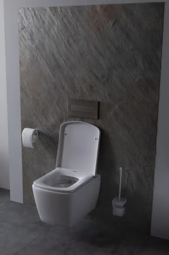 Подвесной безободковый унитаз Allen Brau Liberty 4.33004.20 без сиденья, белый глянец фото 19