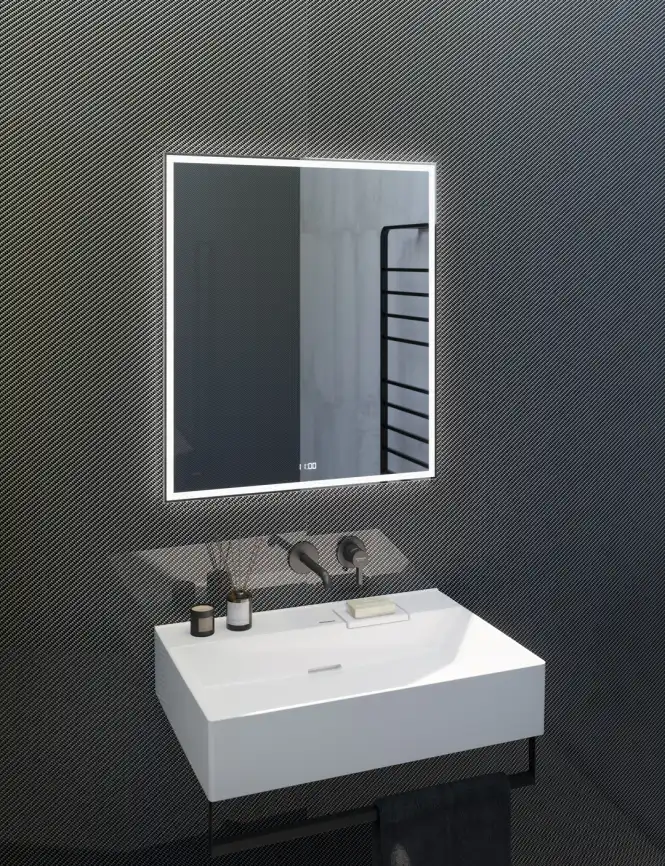 Раковина Kerama Marazzi LOGICA мебельная\подвесная без отверстий 70, белая глянцевая, LO.wb.70.0 фото 5