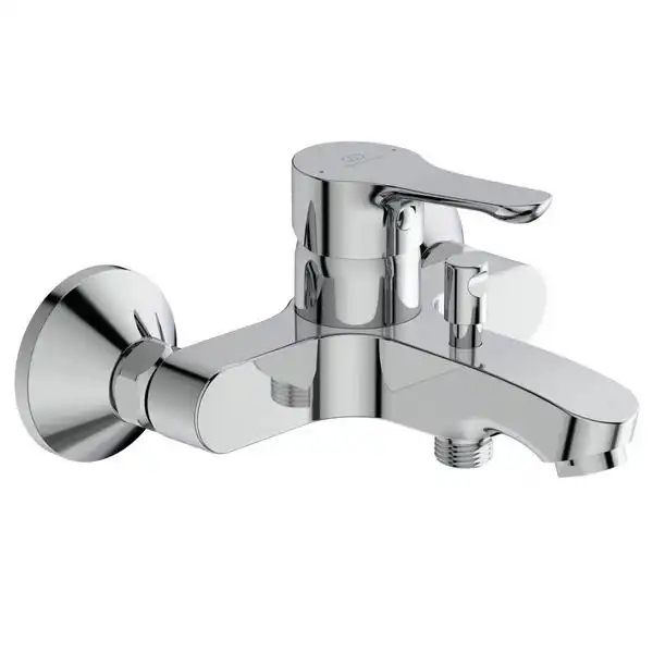 Смеситель для ванны Ideal Standard Alpha BC654AA, однорычажный, с коротким изливом, Хром фото 1