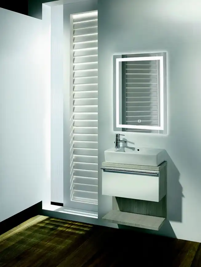 Зеркало Azario Рига 60х80 ФР-00001378 с подстветкой, сенсорный выключатель с функцией диммера фото 3