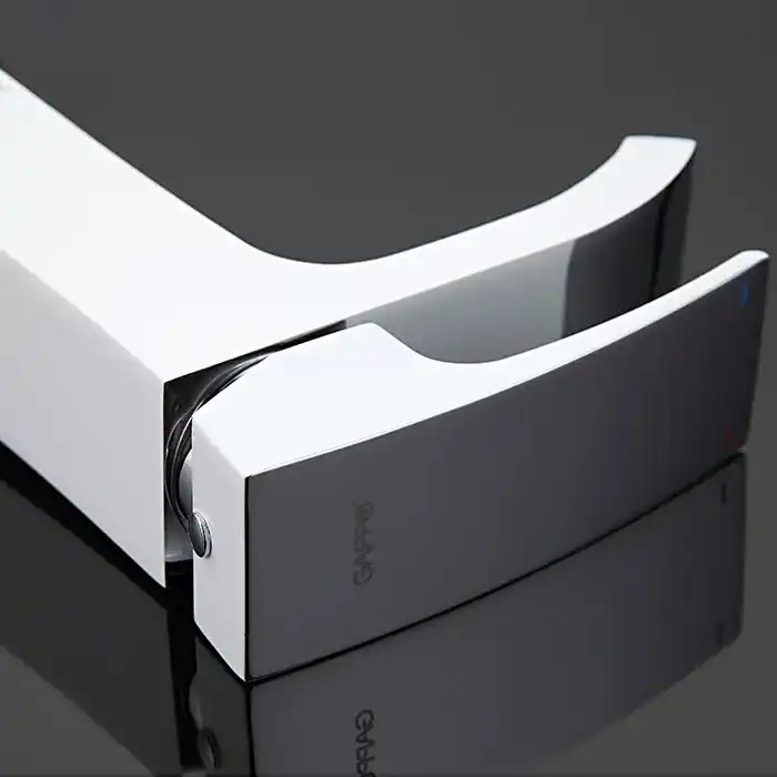 Смеситель для раковины Gappo G1007-8, Хром;Белый фото 4