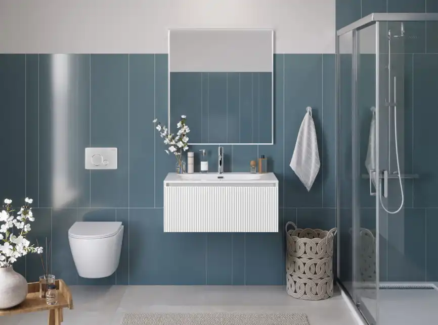 Тумба под раковину BelBagno UNO-800-1C-SO-BO подвесная, Bianco Opaco фото 10