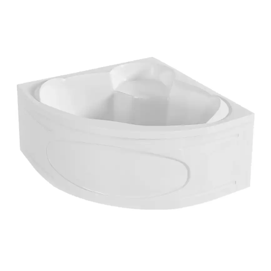 Акриловая ванна Marka One TRAPANI 140х140 Угловая белая 01тр1414 фото 3