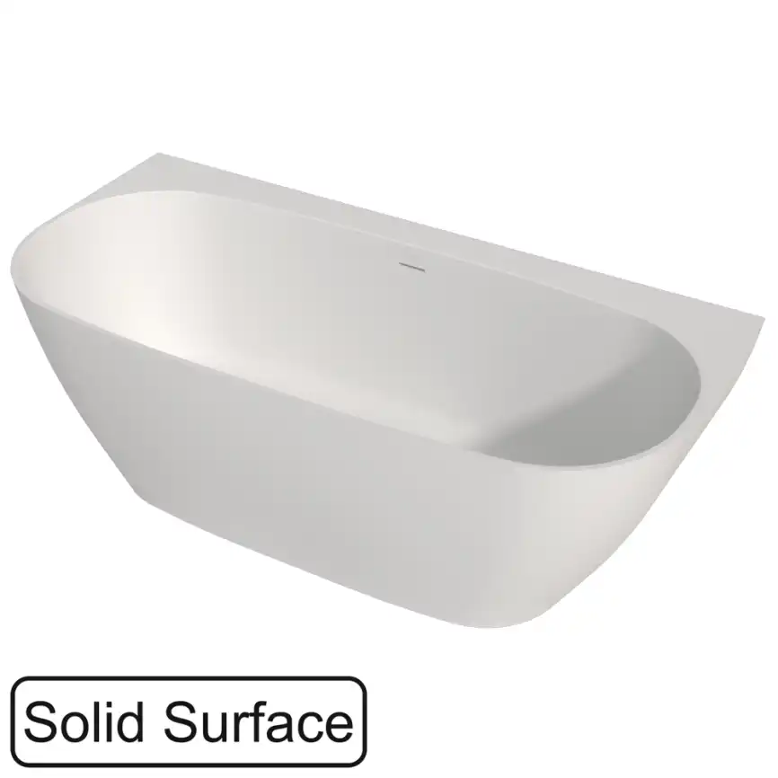 Ванна из искусственного камня WHITECROSS 170x80 Make, белая матовая 0219.170080.200 фото 1