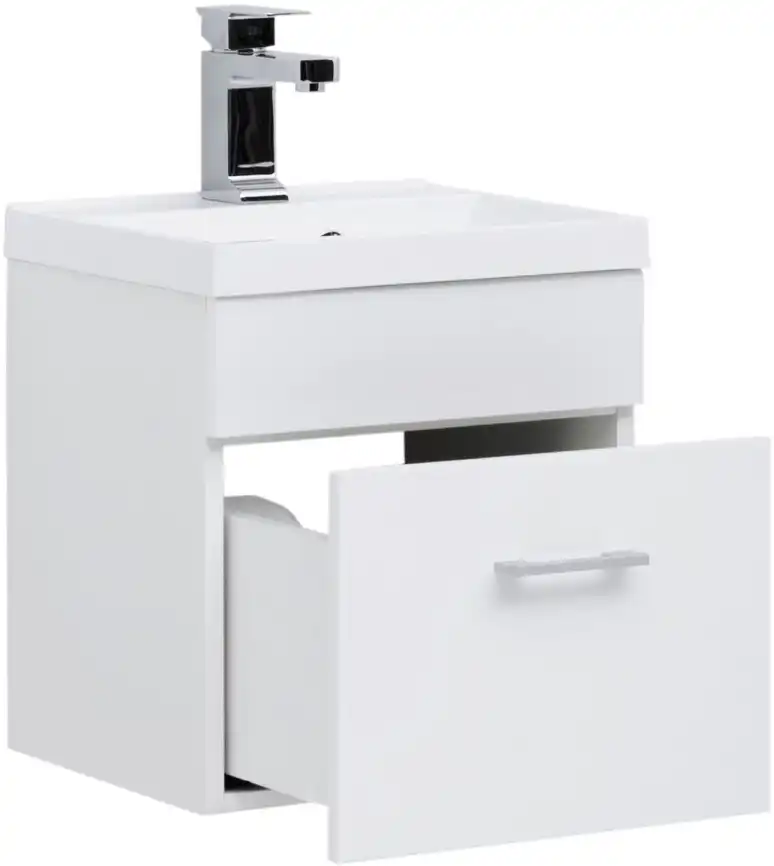 Тумба под раковину Aquanet Нота 40 белый 159137 фото 4