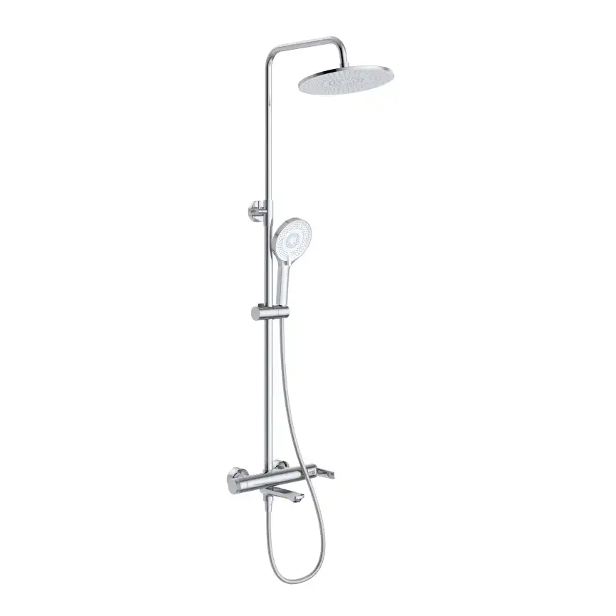 Комплект смесителей CEZARES LUX-CVD/LS-01 для ванной комнаты, Хром фото 9