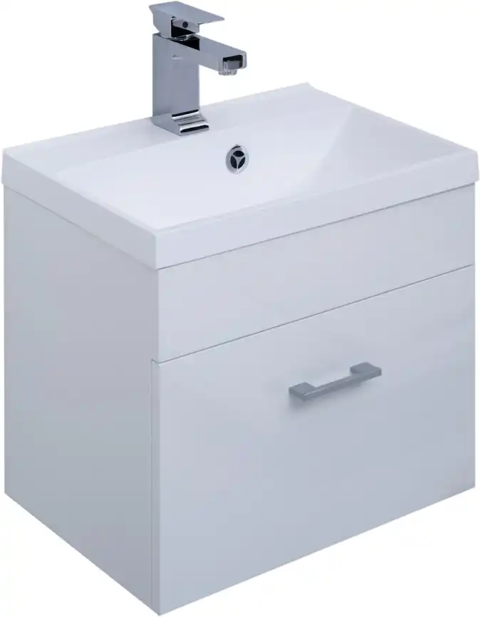 Тумба под раковину Aquanet Нота 50 белый 159138 фото 5