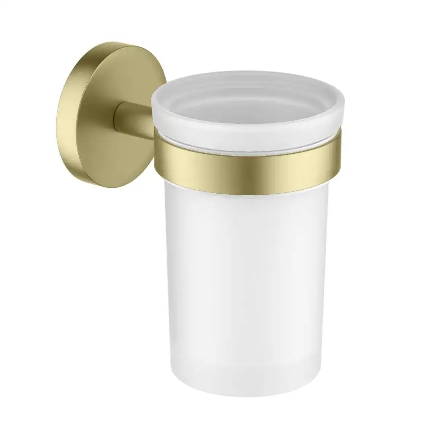 Стакан для ванной Aquatek Европа AQ4104BG, Золото матовое фото 1