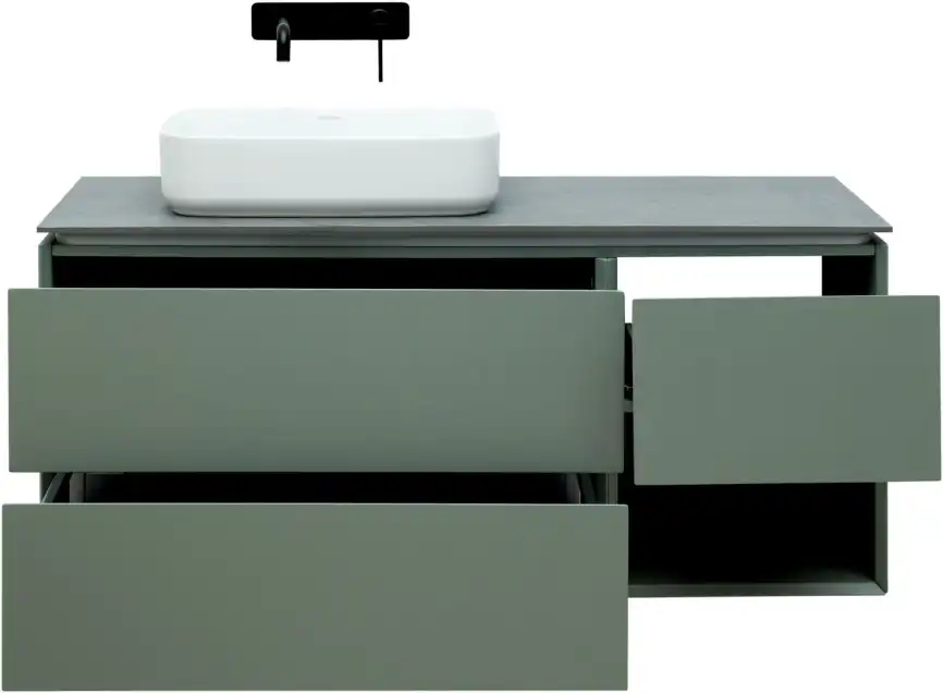 Тумба под раковину Allen Brau Infinity 120 1.21005.CGM L олива матовый фото 6