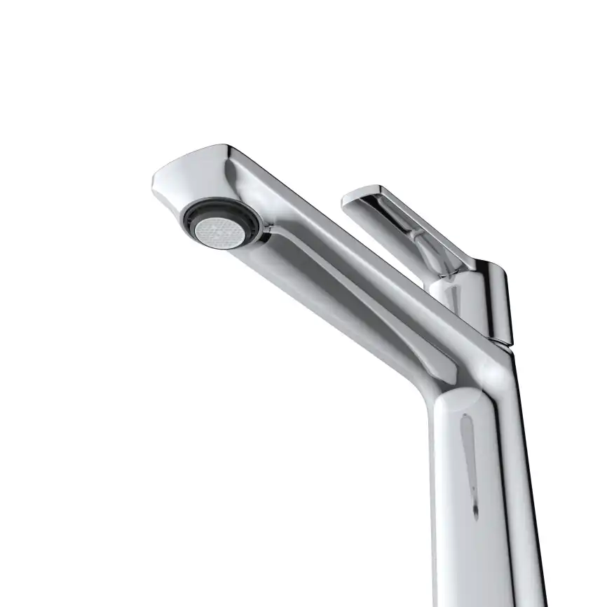 Смеситель для накладной раковины Cezares LUX-LC-01-W0, Хром фото 3